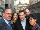 New York Unit Spciale Photos du tournage de Law & Order : Organized Crime 